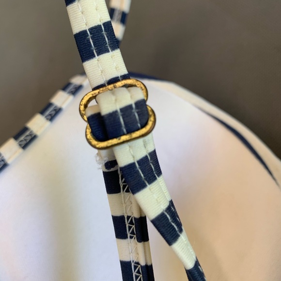 Stripe Push-up Bikini Top - Picture 7 of 8